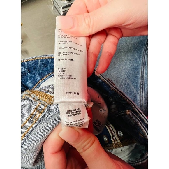 Anthropologie High Waist Jeans - Picture 5 of 5